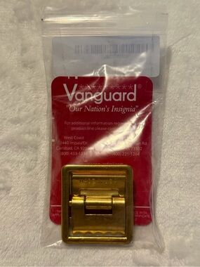 Vanguard Marine Corps Belt Buckle: Brass Open Face